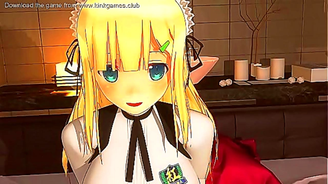 Busty Teen Hentai Maid Delivers Mind-Blowing Blowjobs!