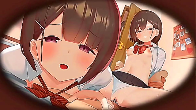 Hottie Schoolgirls Enjoy Steamy Threesome Action in HentaiCowgirl Adventure