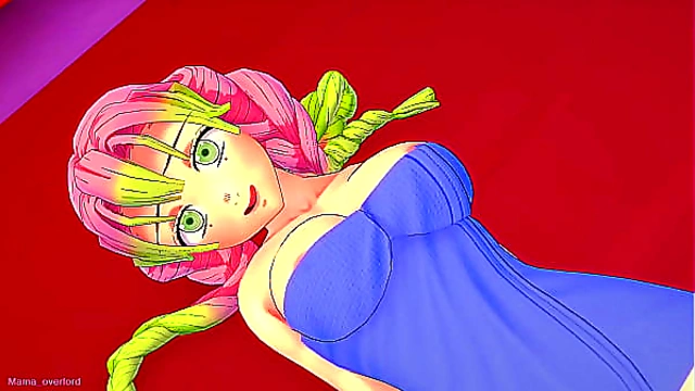Mitsuri’s Naughty Towel Play – Mischievous Hentai Fun Hot Teasing