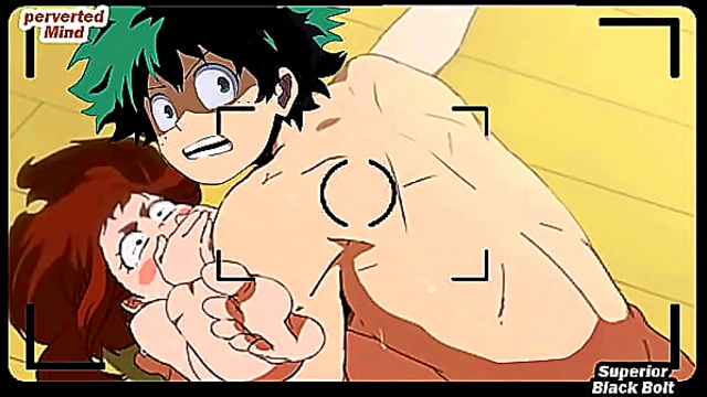 Midoriya Uraraka Hardcore Fuck - Boku no Hero Academia Hentai Scene