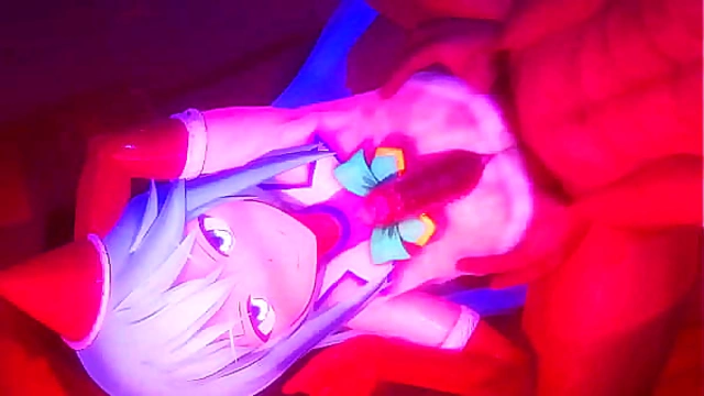 Aqua from Konosuba Loves Christmas Wild Fucking – Naughty Holiday Fun