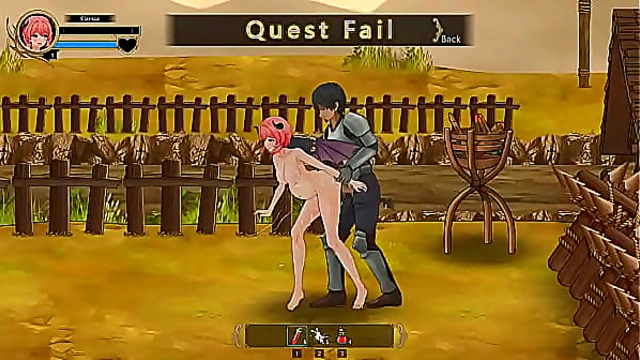 Pink-Haired Succubus Seduces Soldiers in Hot New Hentai Game Scene