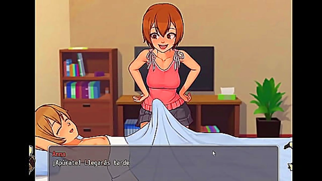 Countryside Hentai Part 5: StepAunt’s Sensual Massage Director’s Office Masturbation