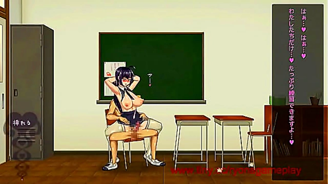 College Babe Seduced Bred in Hot Hentai Game – Wild Sex Gameplay Scene