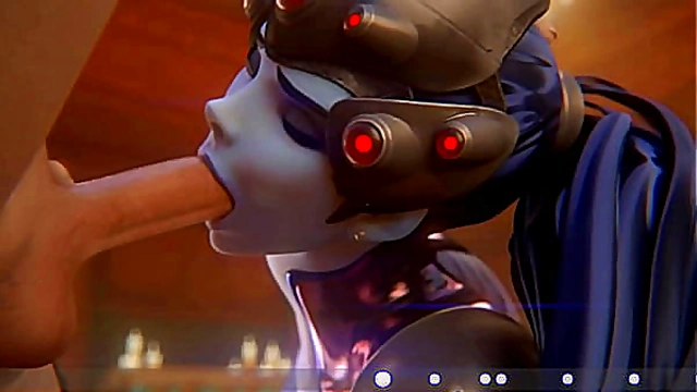 SFM Blowjob Fantasies: Overwatch'DOA FF Characters Suck Cock Hard