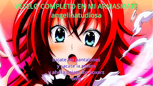 Rias Gremory JOI Study Partner Hands You Off – Anime Hentai Masturbation Trailer