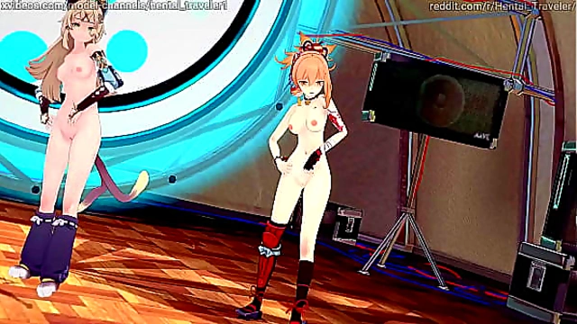 Genshin Girls Go Wild to Kesha’s Timber – MMD Erotic Dance Party ft Layla Co