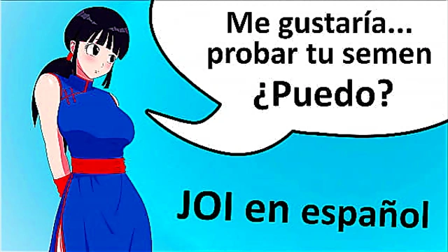 Dragon Ball JOI Hentai Challenge: Double Workout with Spanish Moans