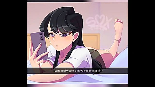 Komi's Silent Longing Unfolds in Steamy Uncensored Romantic Encounter