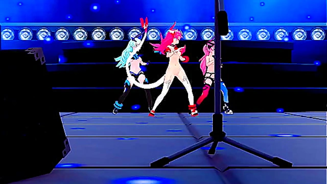 Follow the Leader – Rozaliya'Liliya Delta’s Steamy MMD Encounter in Honkai Style