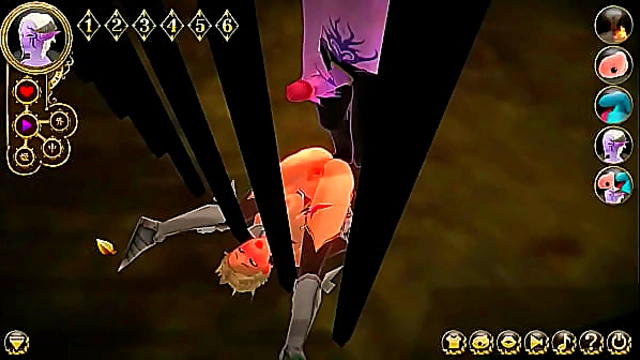 Princess Rucimia Shares Steamy Encounter with Brave Knight in Hentai Adventure