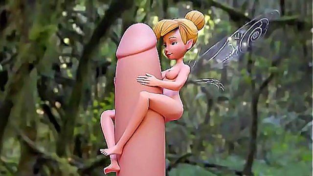Tinkerbell’s Secret Desires Unleashed in Forbidden Forest Encounter