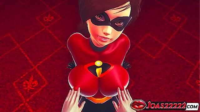 Helen Parr Pleasured with Tender Touches Sensual Licks in Vivid 3D Hentai