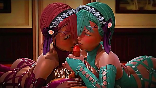 Teen Girls Share Steamy First Time Together in Vivid 3D Hentai Fantasy