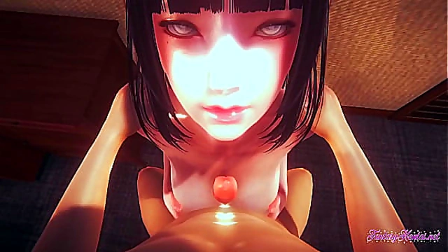 Hinata Pleasures Naruto with Sensual Oral and Steamy 3D Sex Scenes