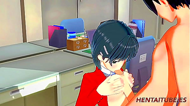 Kirito Pleasured by Nahato’s Busty Touch Leading to Wild Creampie Sex – SAO Hentai