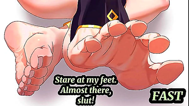 Hentai Femdom Foot Pit Worship - Beta Male Humiliation Part 2