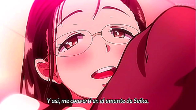 Glasses-Wearing Cutie Seduces Her Teacher in Steamy Hentai Encounter