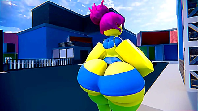 Noob Girl’s Steamy Roblox Adventure Turns into Wild Sex Roleplay