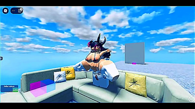 Seductive Roblox Whore Takes Hard Cock in Condo Fuck Fest