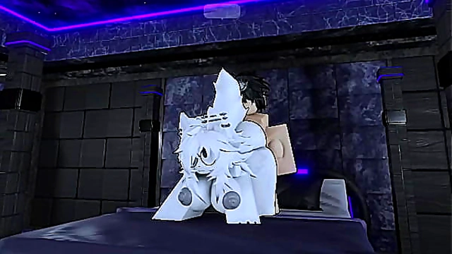 Fucking My Horny Furry Roblox Boy Hard in Steamy Hentai Action