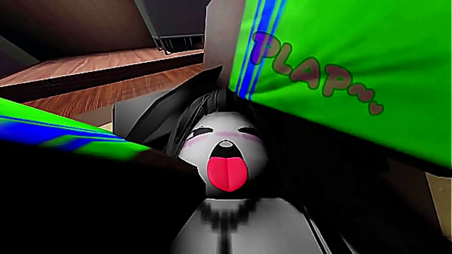 Big Booty Latina Takes BBC Adventure in Roblox Fantasy World