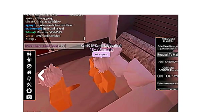 He Dominated My Roblox Body Hard Until I Was Completely Full