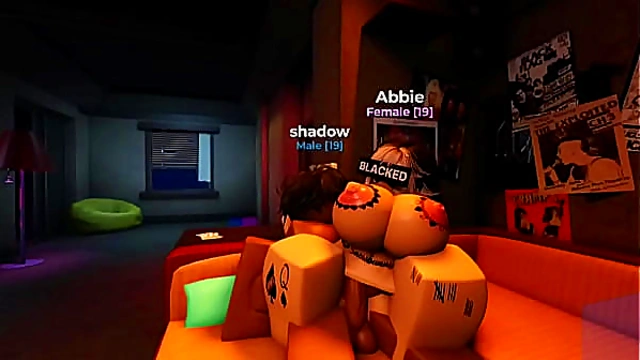 Ravaged Roblox Babe Filled Deep With Thick Cum Load