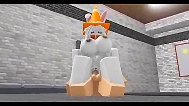 Bunny Girl Slips Into Boy’s Locker Room for Steamy Encounter – Roblox Naughty Fun