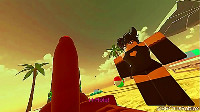 Black Bull Ravishes Femboy Bunny in Roblox Adventure – Spanish Sub