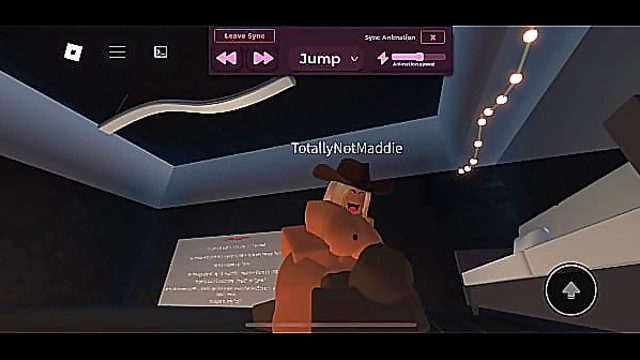 Petite Roblox Cowgirl Dominated by BBC Beast - Wild Ride Unfolds @Totally Not Maddie133
