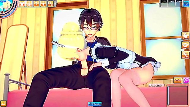 Maid from Azur Lane Serves Sheffield’s Desires in Steamy Hentai Fantasy