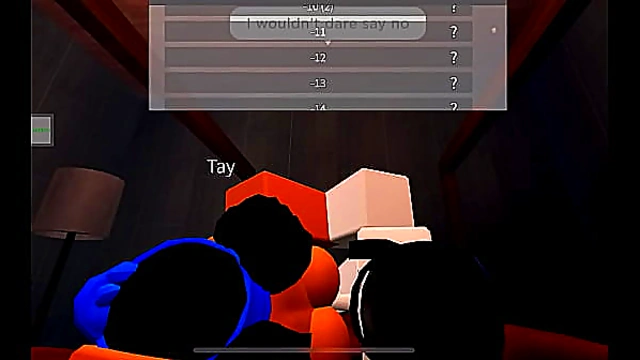 Tight Roblox Babe Can't Handle Rough Ride – He Cums Instantly Inside