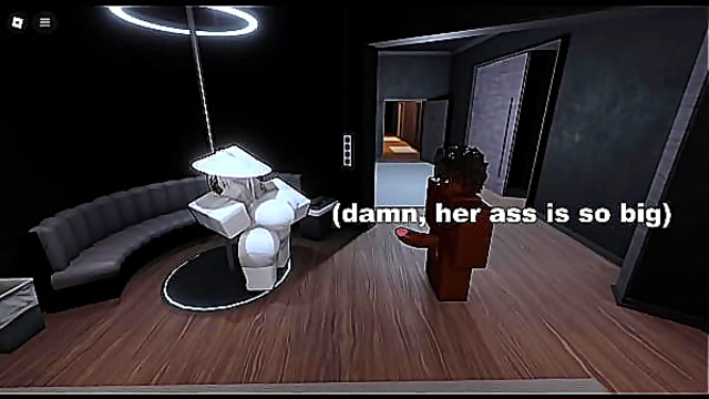 Massive BBC Dominates Horny Slut in Steamy Hotel Encounter – Roblox Edition