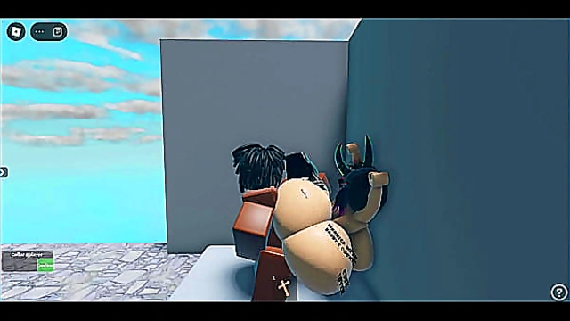 ROBLOX Whore Gets Wild Interracial Action in Steamy Hentai Scene