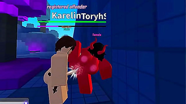 Combat Warriors Heat Up in Steamy Roblox Encounter – Gay Hentai Action