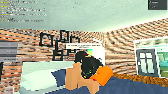 Roblox Character Pleasures Her Lover with Wet Blowjob Action – Chapter One