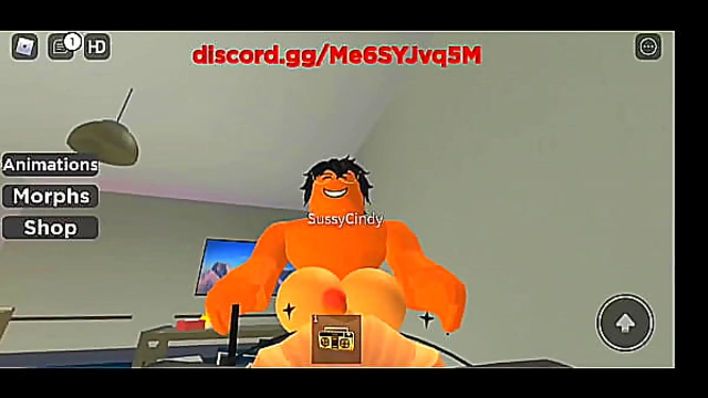 Roblox Cutie Gets Dominated by a Chiseled Roblox Chad in Steamy Encounter