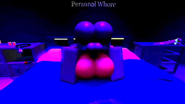 Blacked! Roblox Player Dominates Thirsty Black Slut in Steamy Encounter