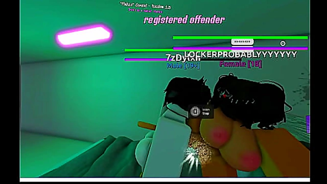Passionate Encounter Across Two Condos in Roblox Adventure