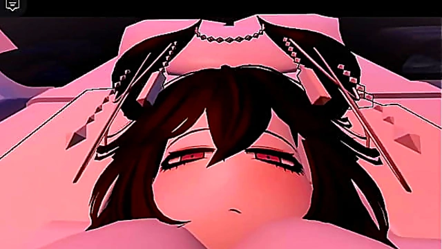 Shark Girl Seduction in Roblox Condo – Wild Hentai Encounter