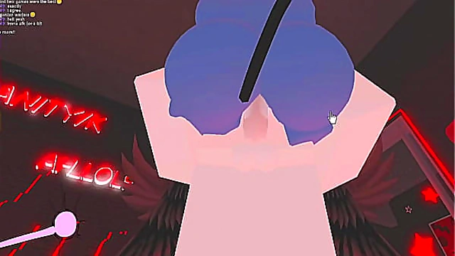 Passionate Encounter with a Stunning Roblox Girl in Steamy Hentai Action
