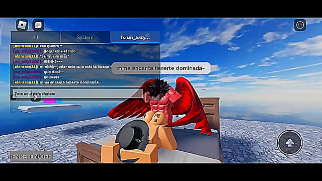 Passionate Roblox Encounter: Naughty Roleplay Turns into Wild Sex