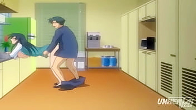 MILF Secretary Pleases Her Boss with Secret Office blowjob - Hentai Thriller