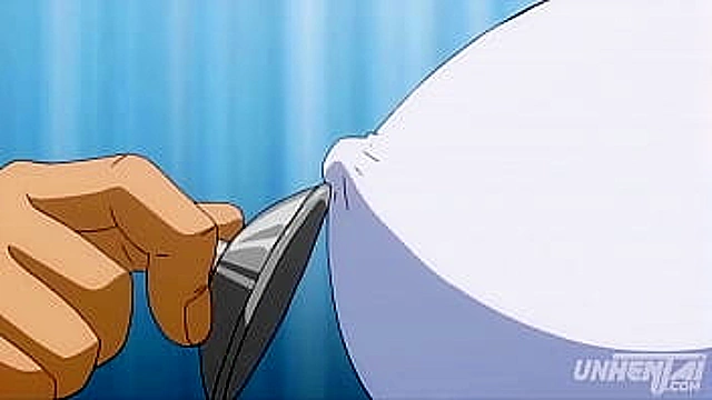 Teen 18+'s Busty Nipples Harden in Perverted Doctor's Exam - Hentai