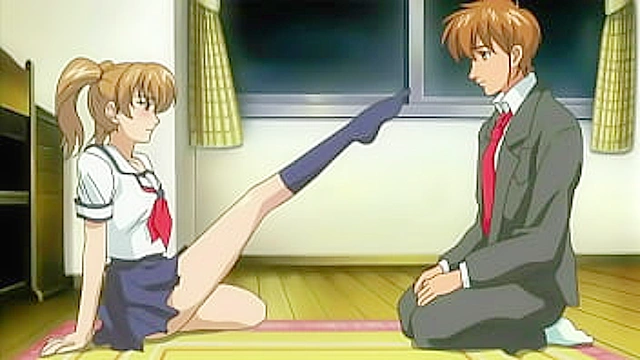 Step StepStepSister Desires Passionate Encounter Post-Class - Uncensored Hentai Thrills