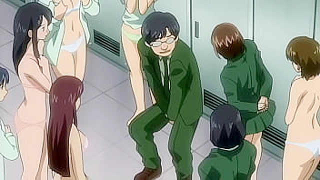 Pervert Finds Pleasure in the Women’s Wardrobe with Seductive Staff - Hentai Scene