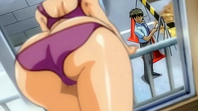 Mature Woman Tempts Young 18+ Public Worker in Unsensored Hentai Scene [Subtitled]