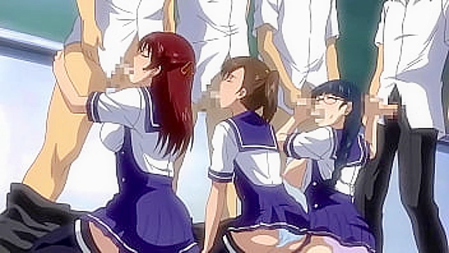 Passionate Women Engage in aWild hentaiOrgy -XNXXTopViews