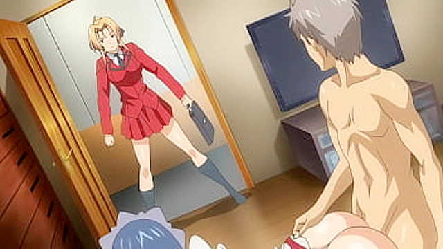 StepSiblings' Secret Desires Unleashed in steamy Hentai Encounter [Subtitled]
